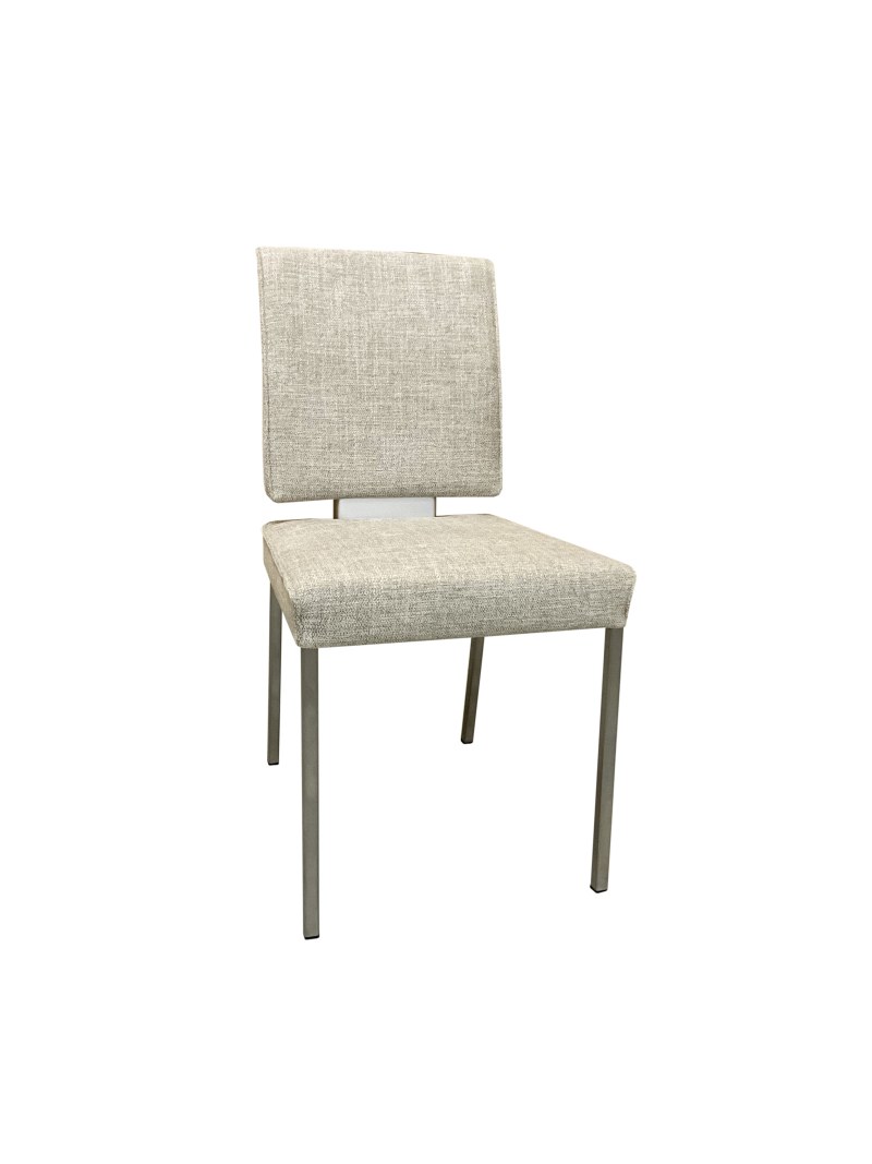Stuhl - Stoff, Creme