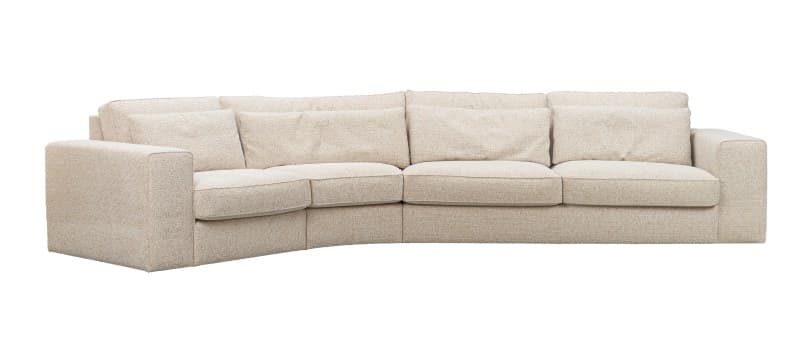Ecksofa Agnes - Ecke links mit 2,5-Sitzer