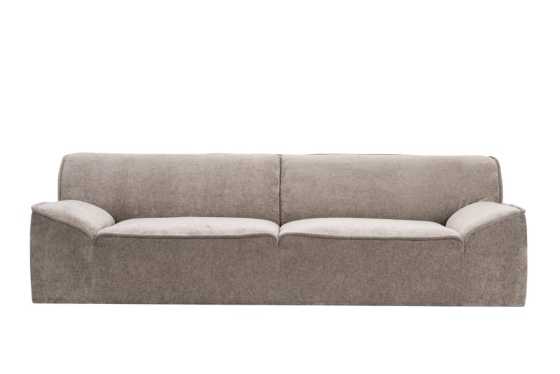 Sofa Quinto - 2-Sitzer, Stoff, Braun