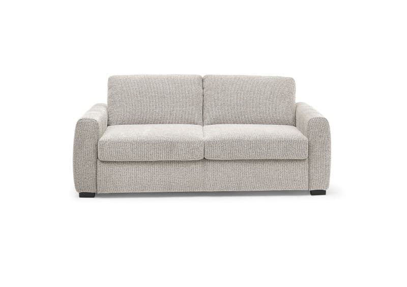 Schlafsofa MYLES - Stoff, Truffle