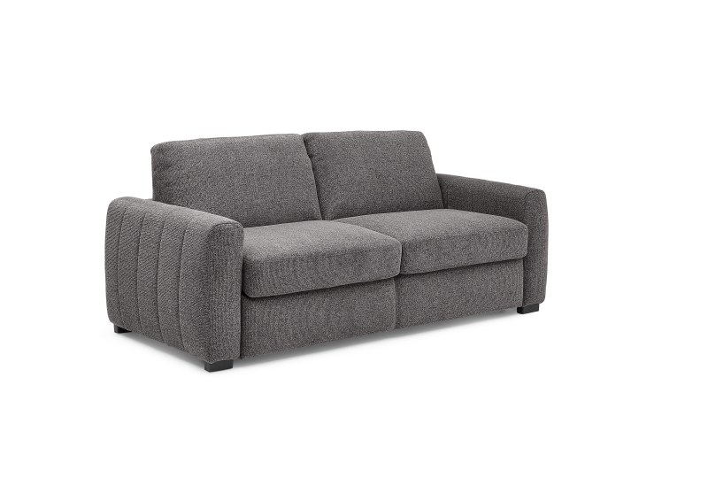 Schlafsofa MYLES - Stoff, Anthrazit