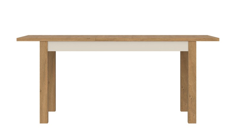 Esstisch - ausziehbar, LB ca. 140x85 cm, Stone Eiche Nachbildung, Kaschmir