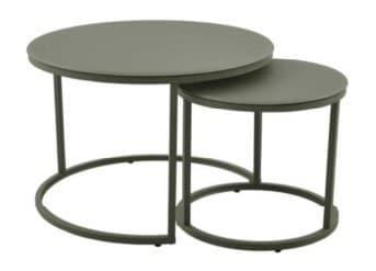 Couchtisch - 2er Set, Grün