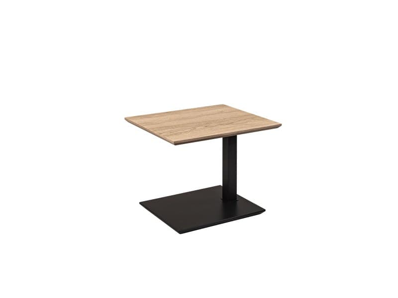 Couchtisch - höhenverstellbar, LBH. ca. 55x47x47-65 cm, Wildeiche