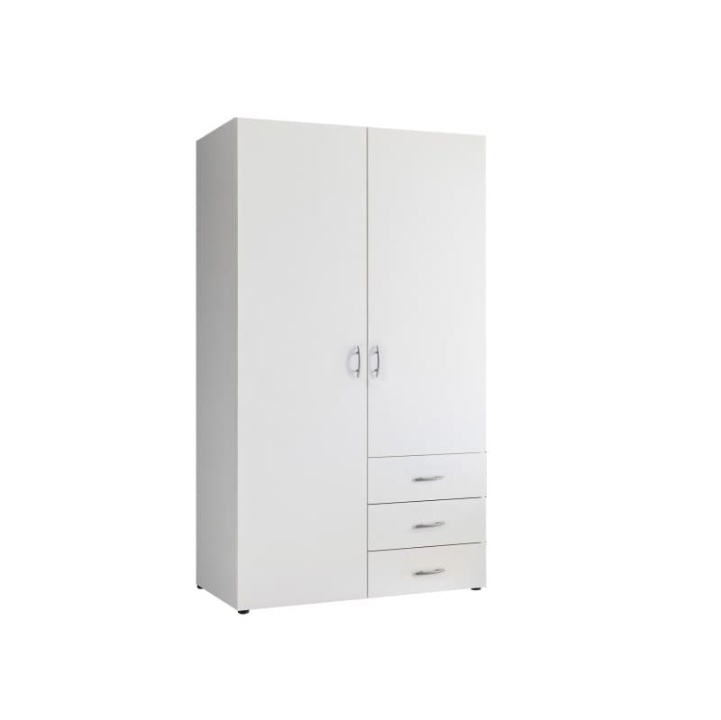 Kleiderschrank- B ca. 100 cm, Weiß