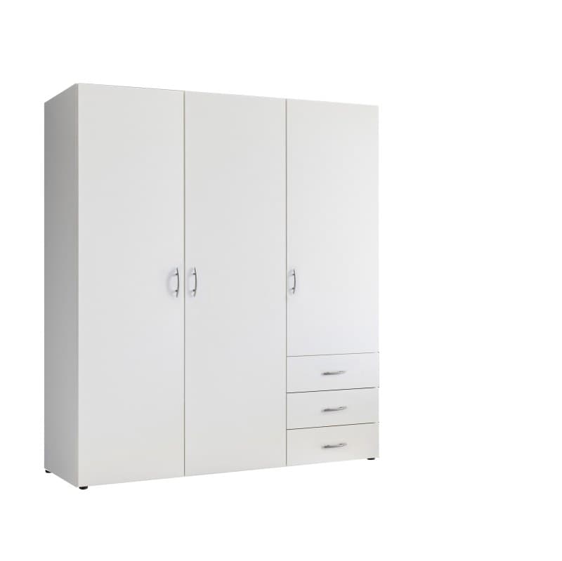 Kleiderschrank- B ca. 150 cm, Weiß