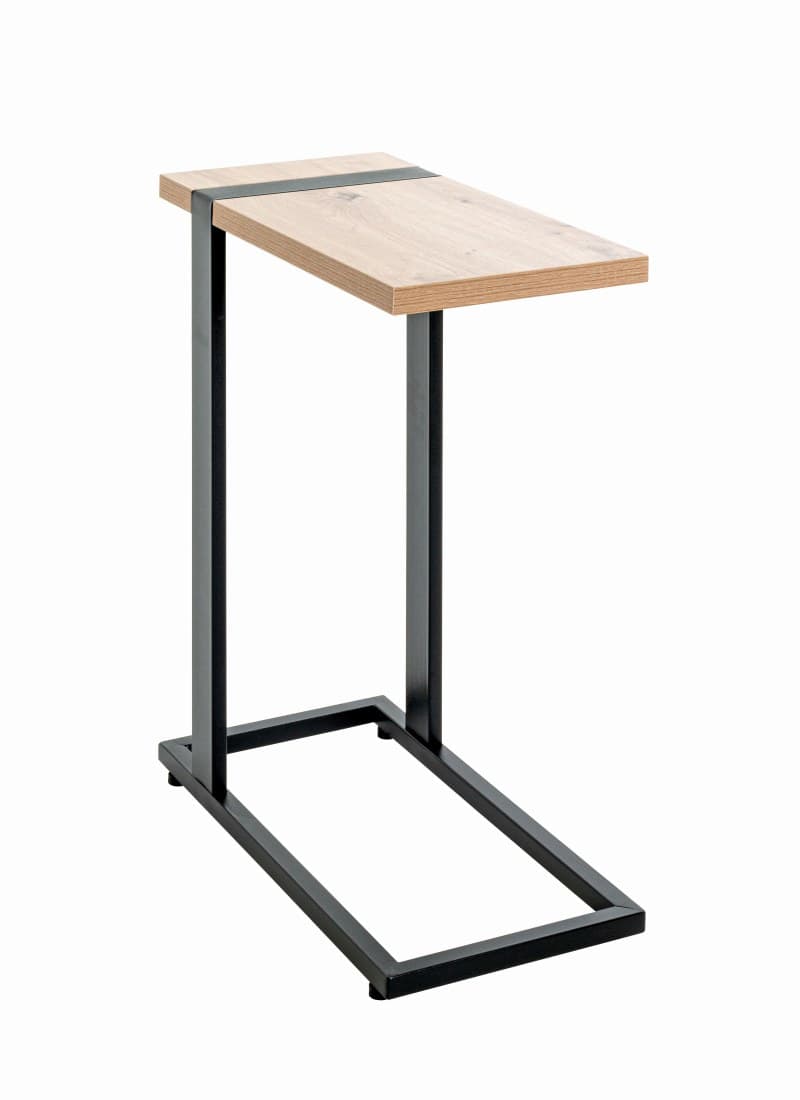 Beistelltisch - B/H/T ca. 24x64x49, Eiche Nachbildung