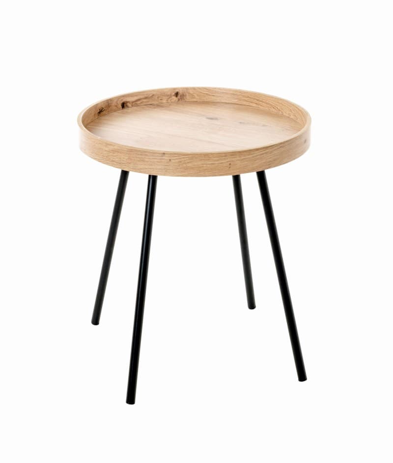 Beistelltisch - DH ca. 40x45 cm, Eiche Nachbildung