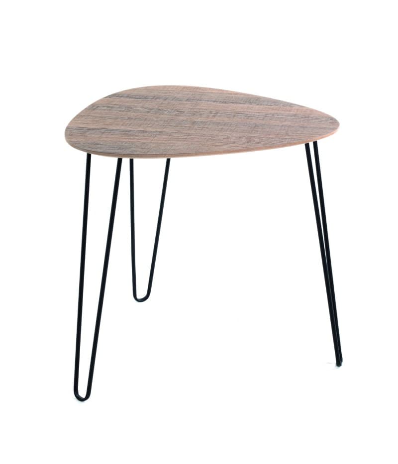 Beistelltisch - B/H/T ca. 48x48x48 cm, Eiche Nachbildung