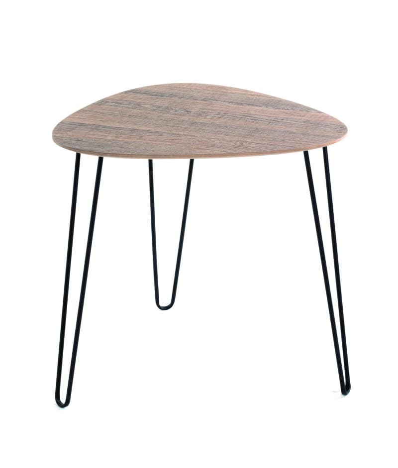 Beistelltisch - B/H/T ca. 40x43x40 cm, Eiche Nachbildung