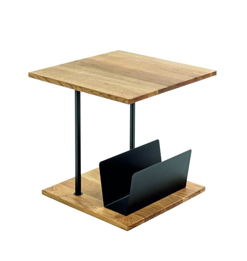 Beistelltisch - B/H/T ca.45x45x45 cm, Eiche massiv