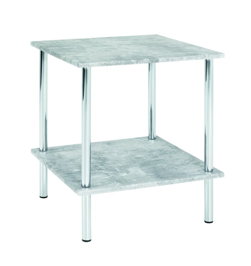 Beistelltisch - B/H/T ca. 39x45x39 cm, Betonoptik