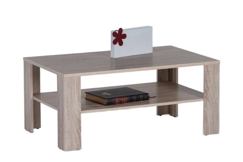 Couchtisch - LB ca. 100x60 cm, Sonoma Eiche Nachbildung
