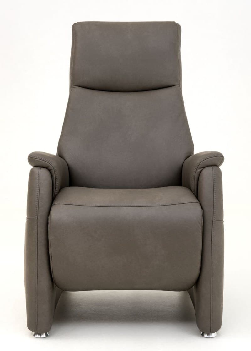 Sessel  - Größe. M, Relaxfunktion, Leder, Elephant