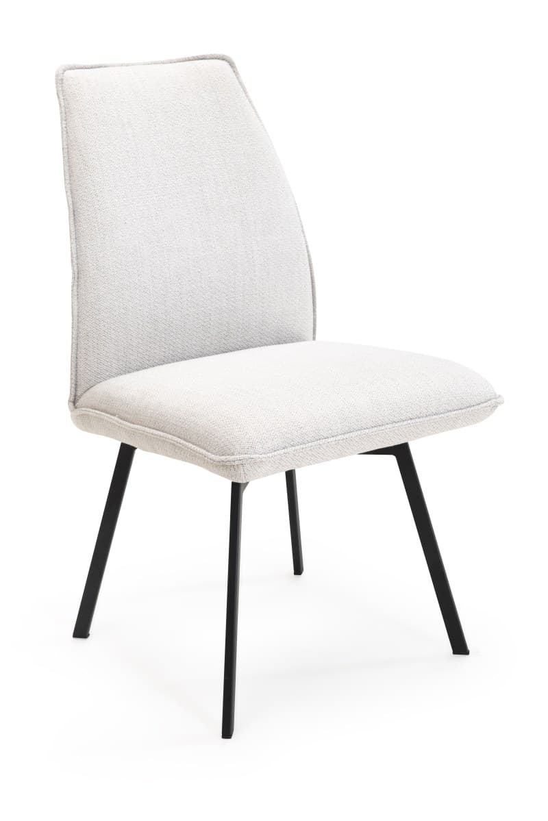 Stuhl - drehbar, Stoff, Grey