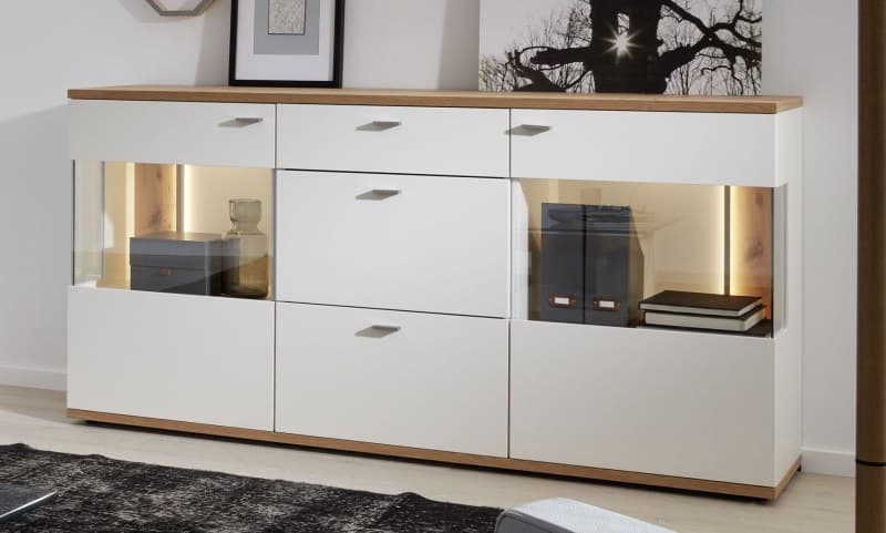 Sideboard - Lack Weiß