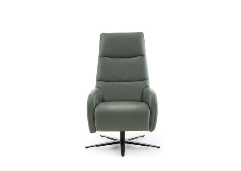 Sessel - drehbar, Kopfteil verstellbar, Leder, Opal