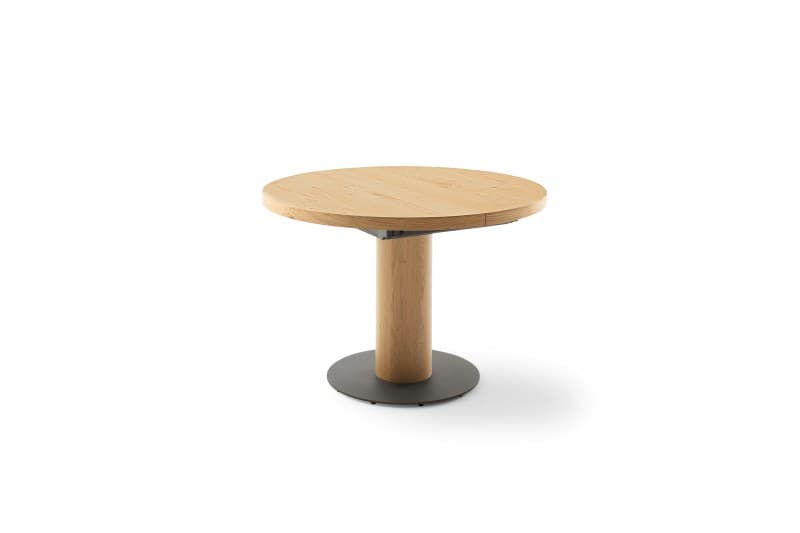 Esstisch - LB ca. 110x110 cm, Wildeiche Furnier
