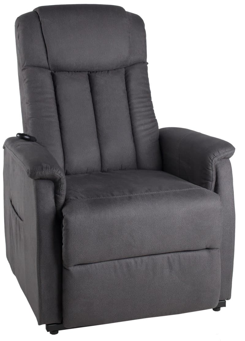 TV-Sessel - Aufstehhilfe, Relaxfunktion, Microfaser, Anthrazit