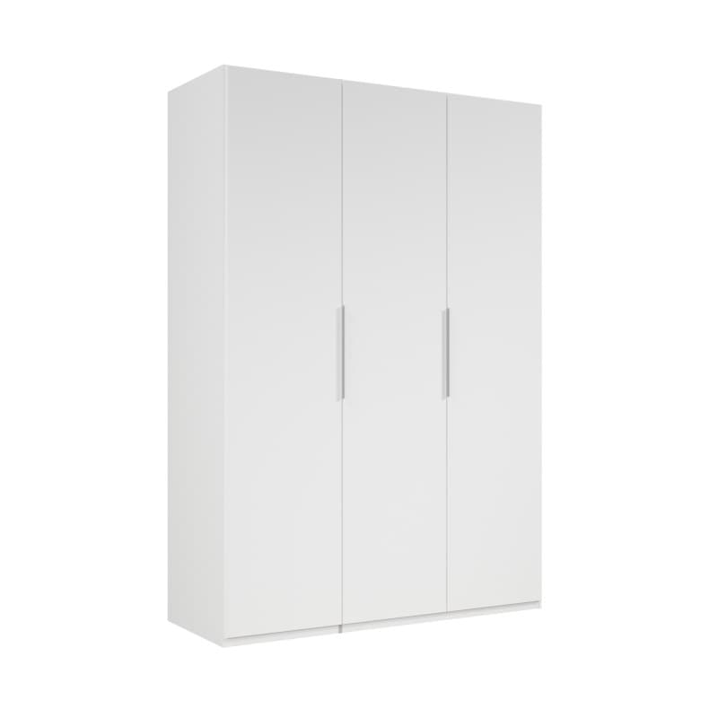 Drehtürenschrank- B ca. 150 cm, Weiß