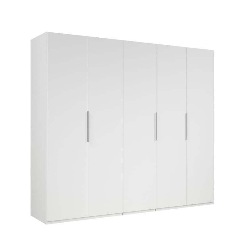 Drehtürenschrank- B ca. 250 cm, Weiß