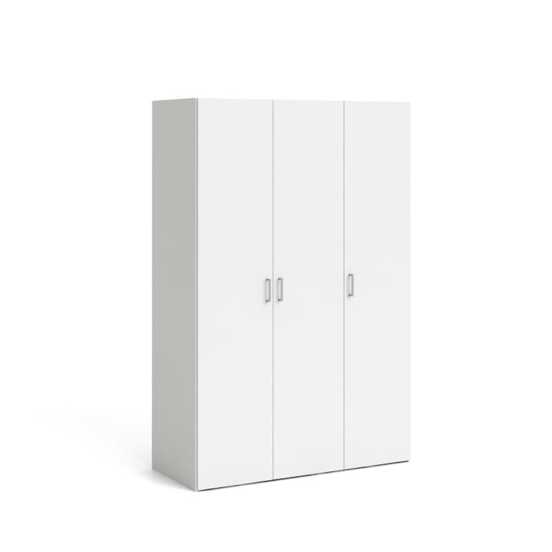 Drehtürenschrank- B ca. 116 cm, Weiß