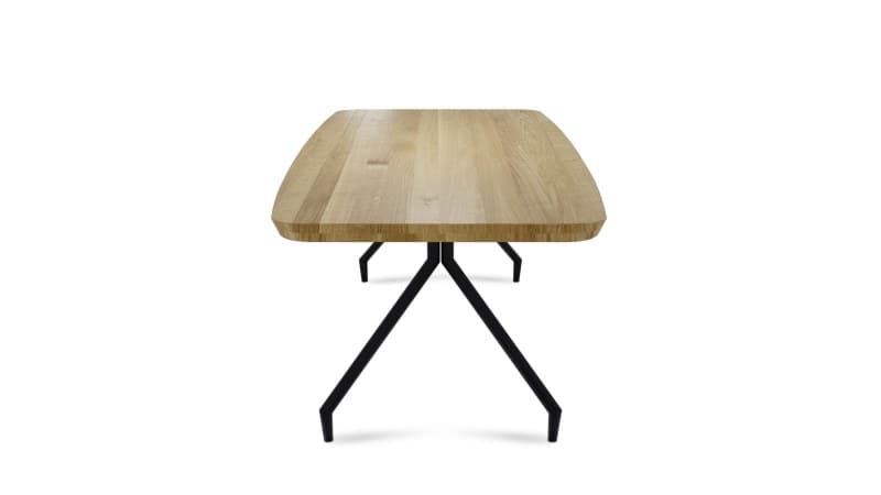 Esstisch - LB ca. 200x100 cm, Wildeiche massiv