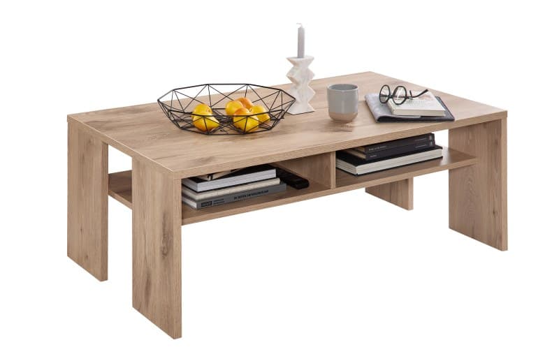 Couchtisch - LB ca. 110x65 cm, Viking Eiche Nachbildung