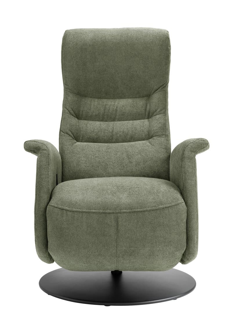 Sessel - Relaxfunktion, Stoff, Dunkelgrün