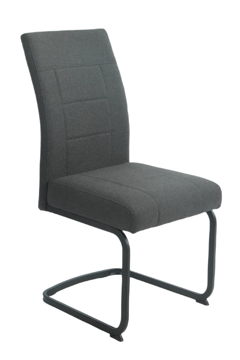 Freischwinger - Webstoff, Anthrazit