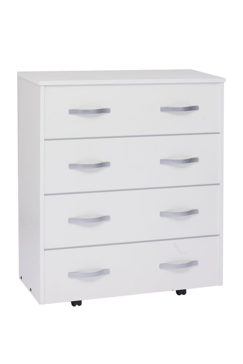 Verwandlungsklappbett mit Schrank - Liegefläche ca. 80x190 cm, Blau, Alufarben