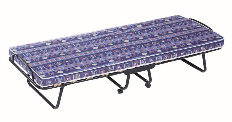 Gästebett - Liegefläche ca. 80x182 cm, Blau, Anthrazit