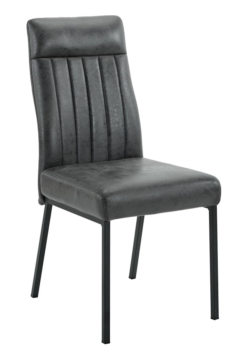 Stuhl - Stoff, Vintage Anthrazit