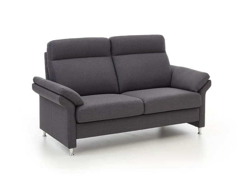 Sofa EM Dublin 2.0 - 3-Sitzer, Stoff, Steingrau