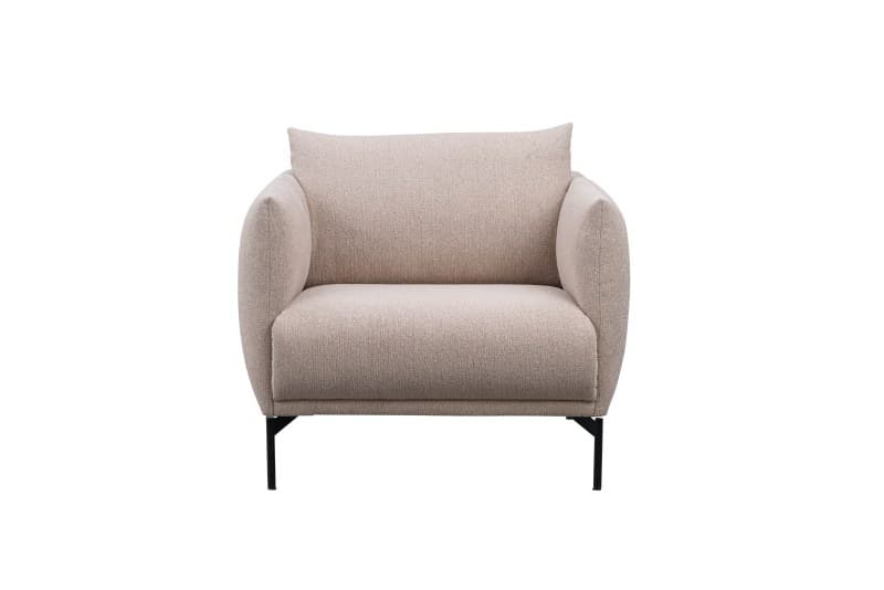 Sessel Joana - Stoff, Beige